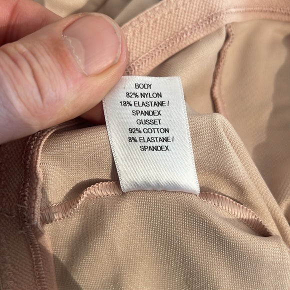 MiracleSuit High-Waist Thigh Slimmer Shorts in Nude, size Large - Picture 8 of 12